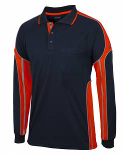 Street Panel Polo, Long Sleeve